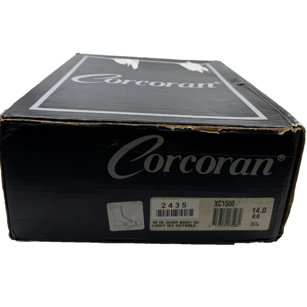 Corcoran 10 IN Jump Boot W/Light WT Outsole XC 1500 Sz. 14EE NIB Punk Grunge